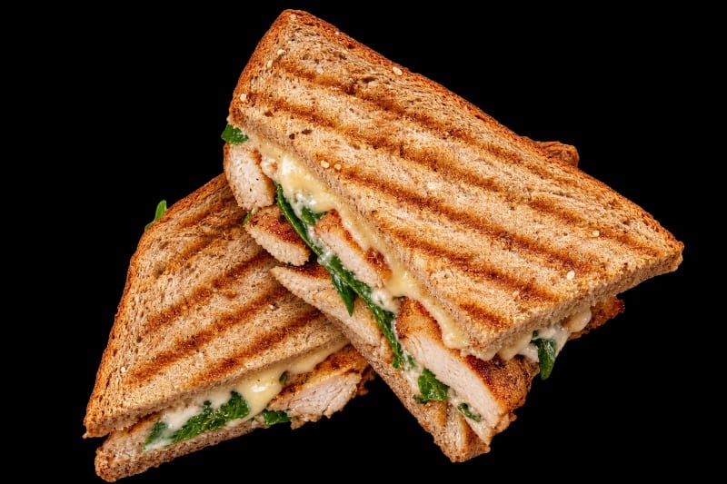Grilled Chicken Toast